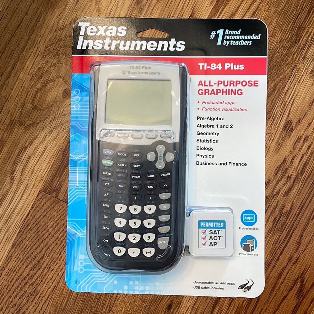 Brand New Texas Instruments TI-84 Plus Graphing Calculator
